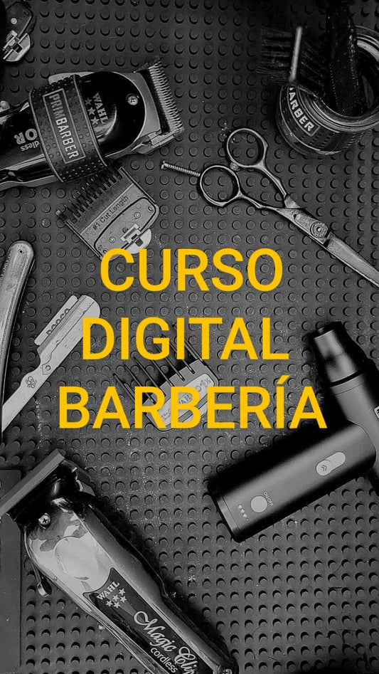 💈 Curso Digital de Barbería Profesional 💻✂️